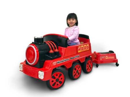 Wonderlanes Train with Trailer: 12V Battery Powered  Ride-On